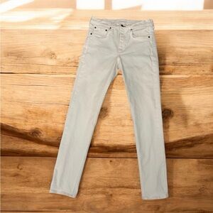 Rag Bone 🔥 Fit 2 Slim Jeans Mens White Denim Button Fly 30